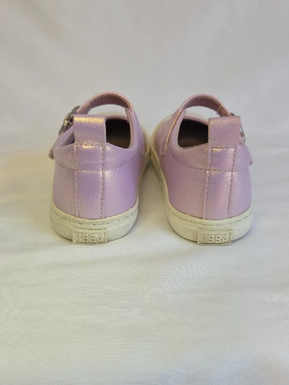Old Navy Iridescent Lavender Mary Jane Sneakers